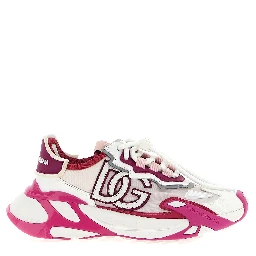 Fuchsia Viscose Athletic Sneakers