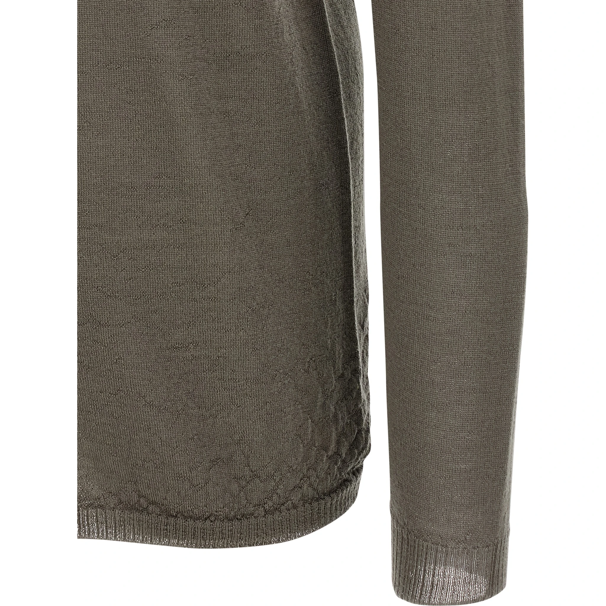 Gray Wool Cardigan