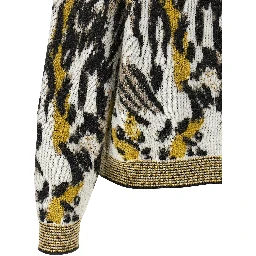 Multicolor Polyamide Cardigan