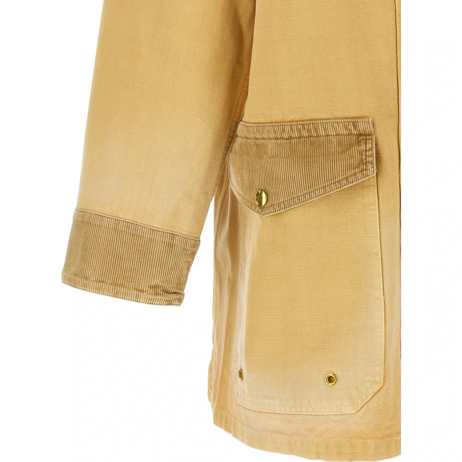 Beige Cotton Coat