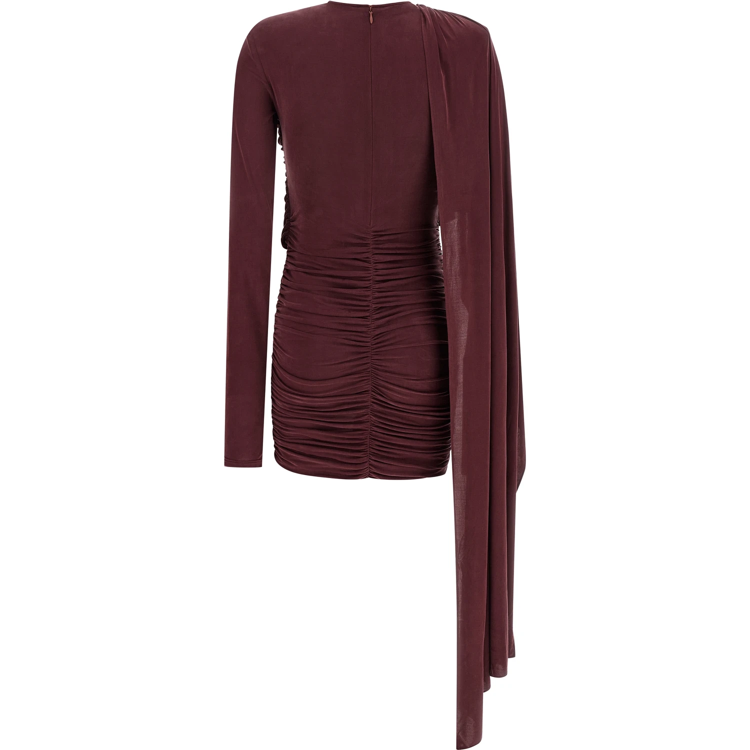 Bordeaux Copper Short Dress