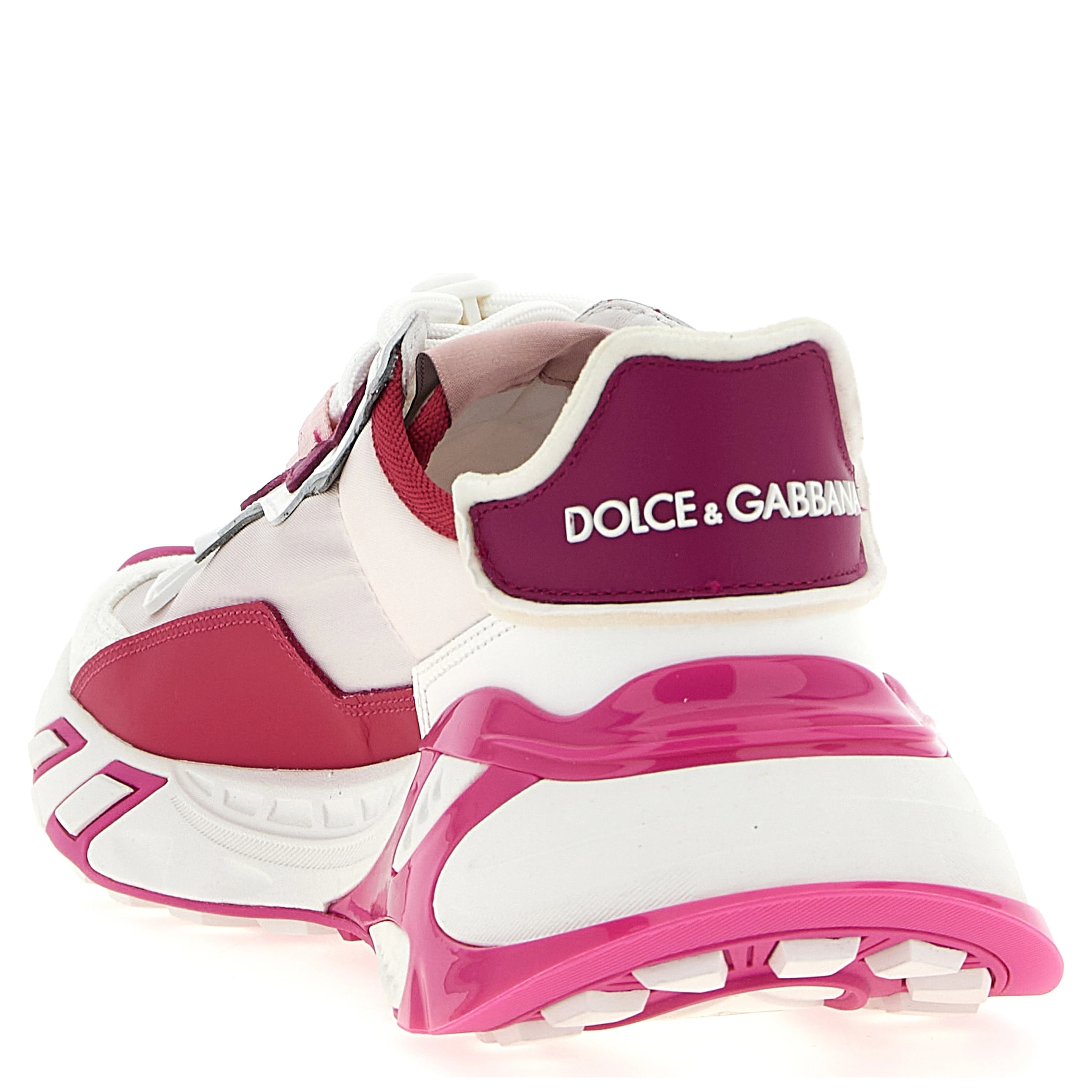 Fuchsia Viscose Athletic Sneakers