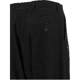 Black Cotton Pants