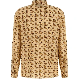 Beige Silk Blouse
