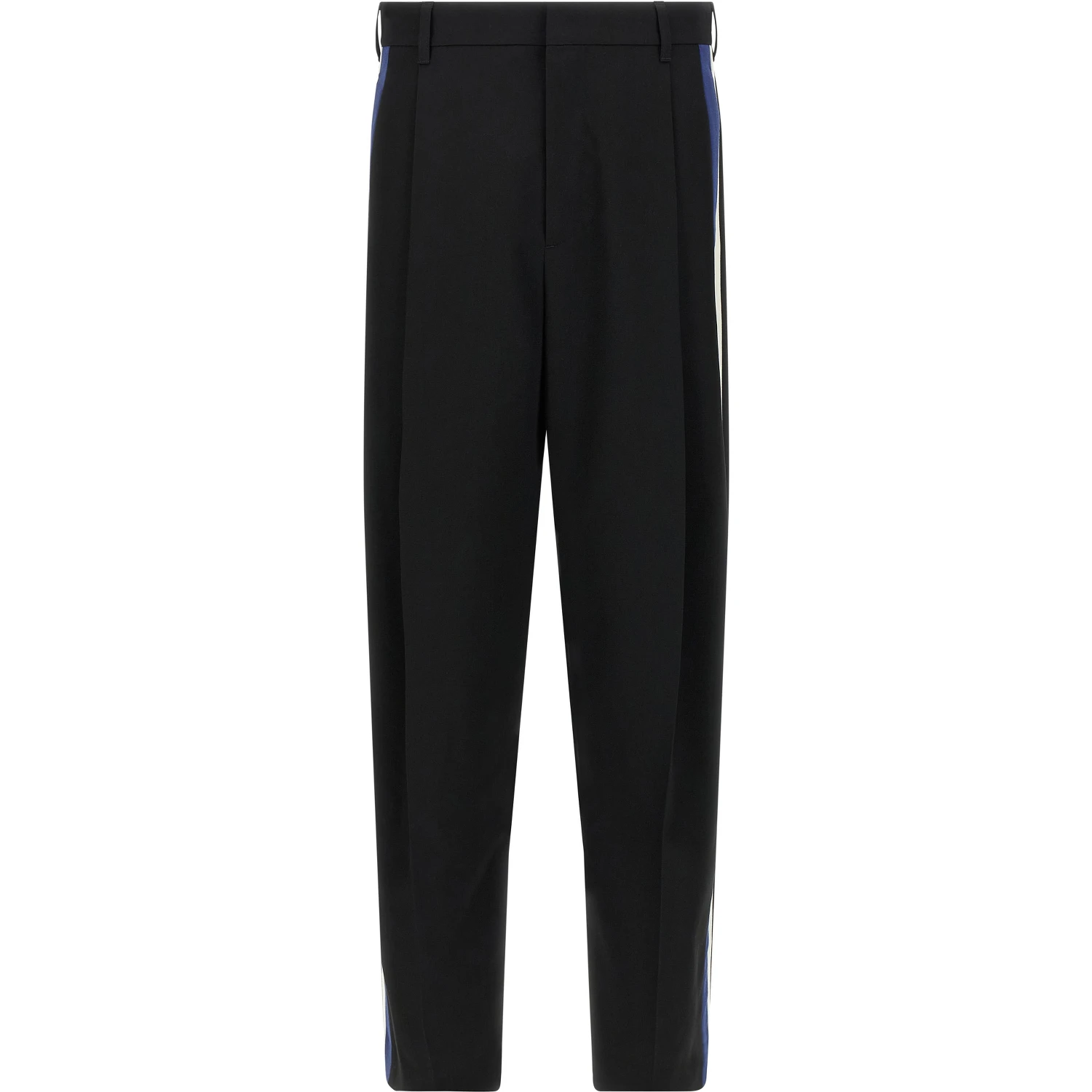 Black Virgin Wool Dress Pants
