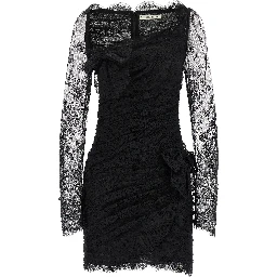 Black Organic Cotton Short Dress