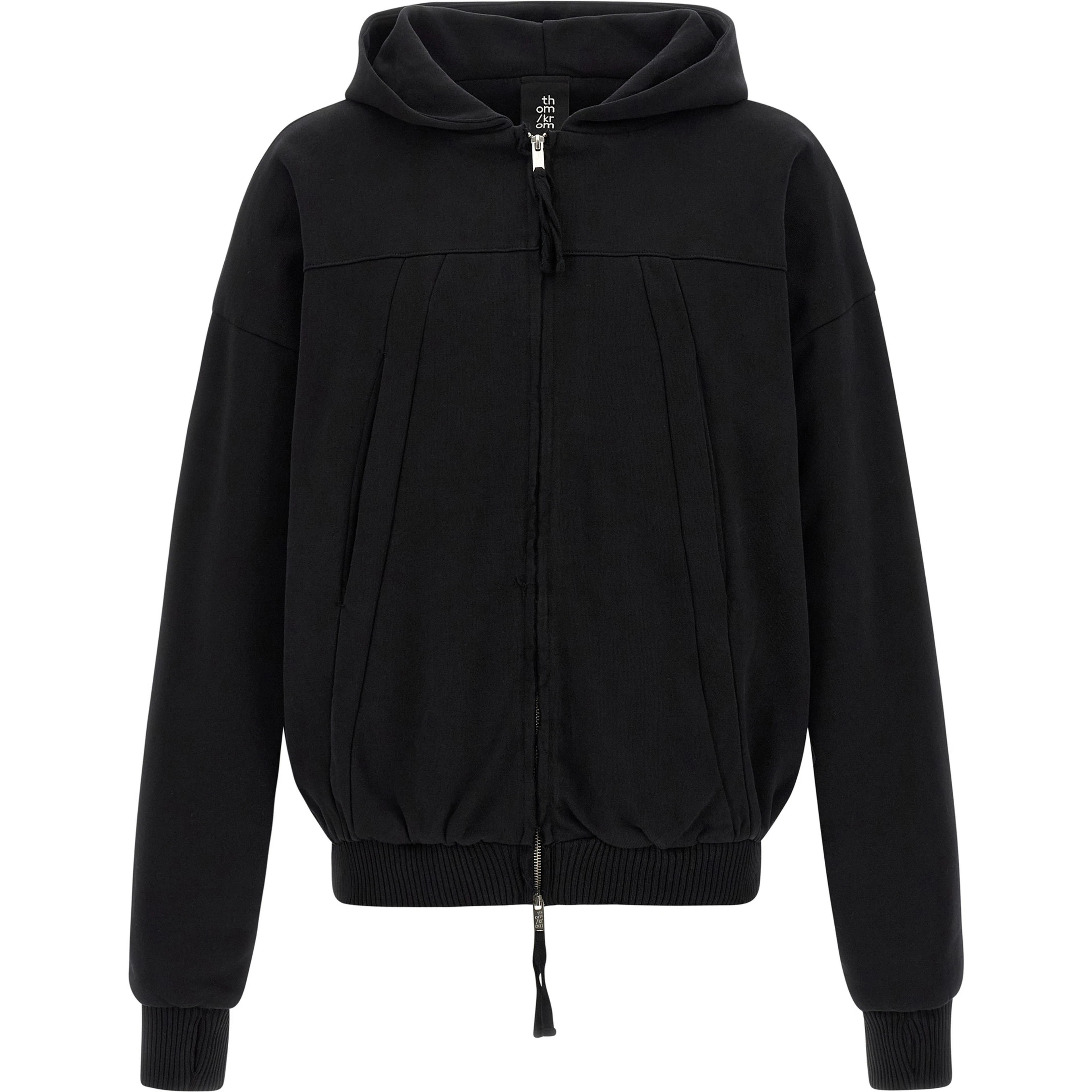 Black Cotton Sweatshirt
