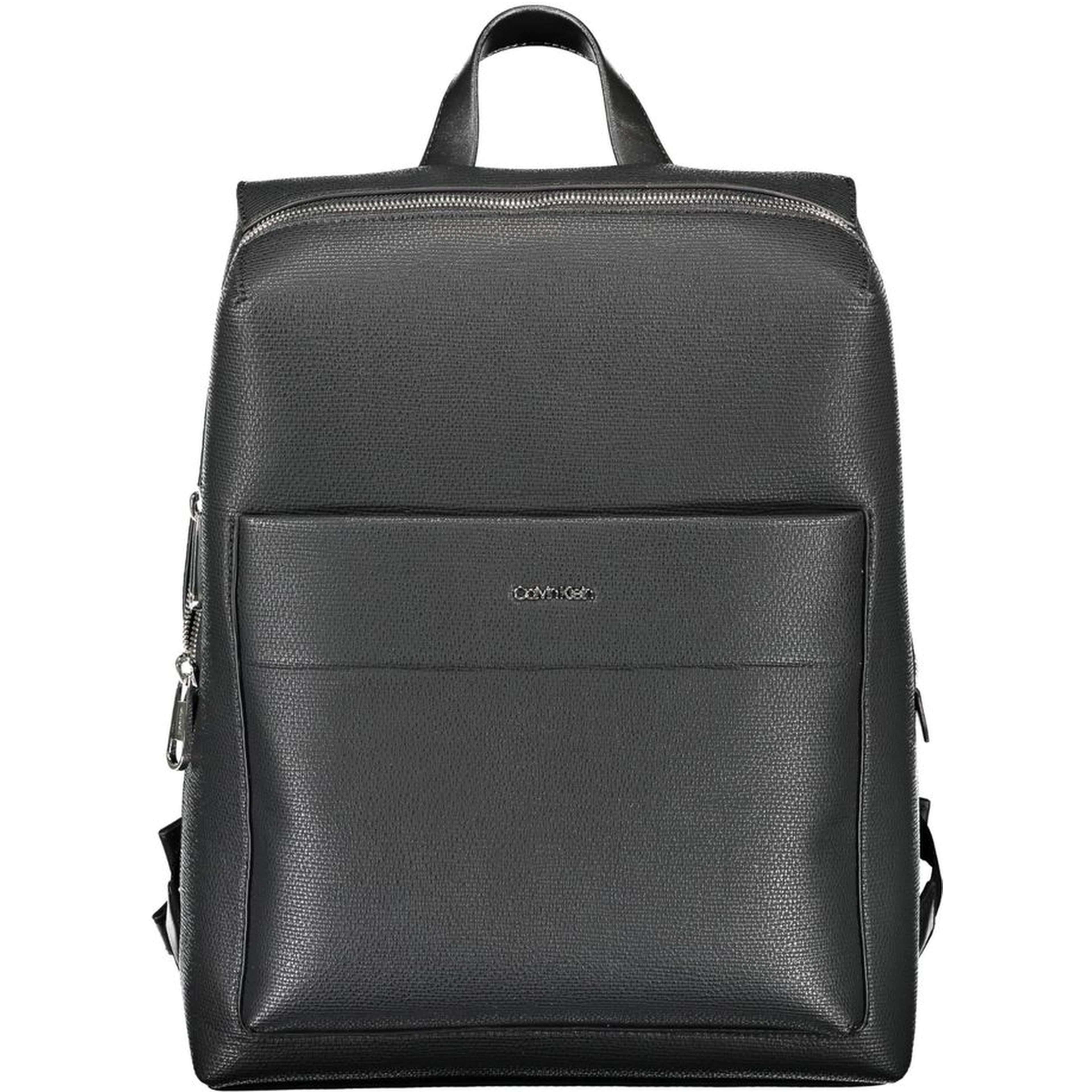 Nero Polyester Men Backpack