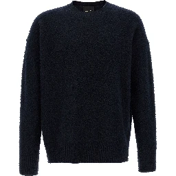 Blue Merino Wool Cardigan