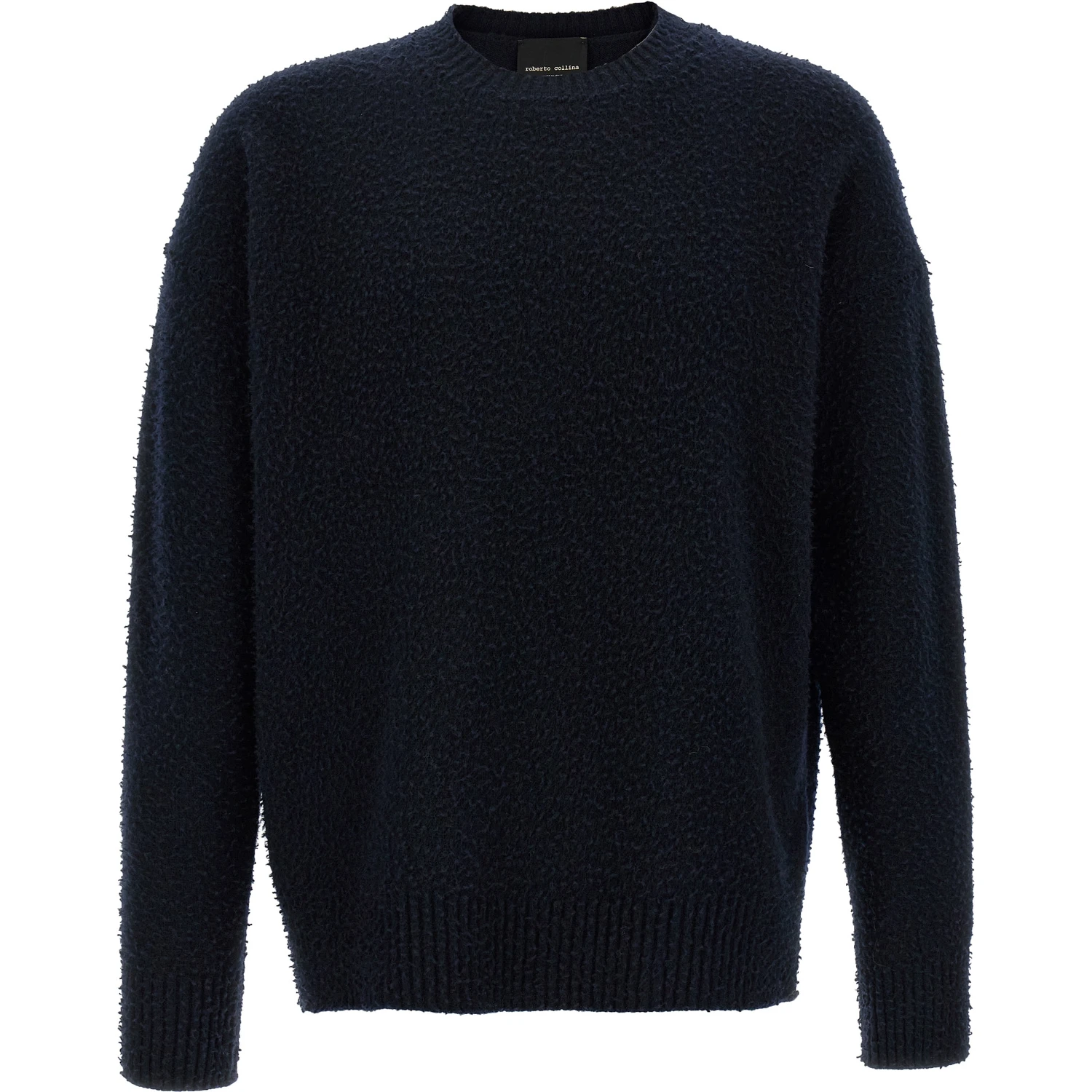 Blue Merino Wool Cardigan