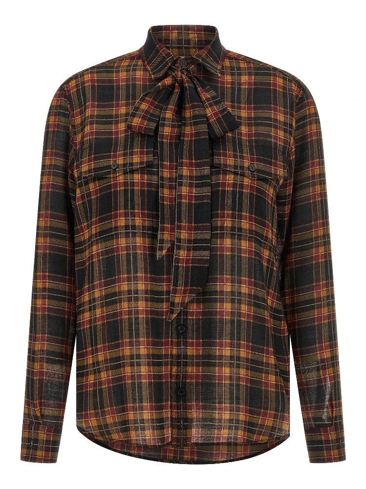 Multicolor Wool Blouse