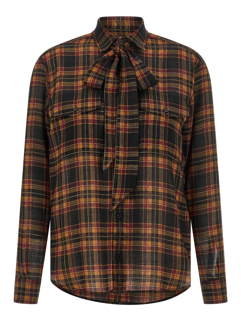 Multicolor Wool Blouse
