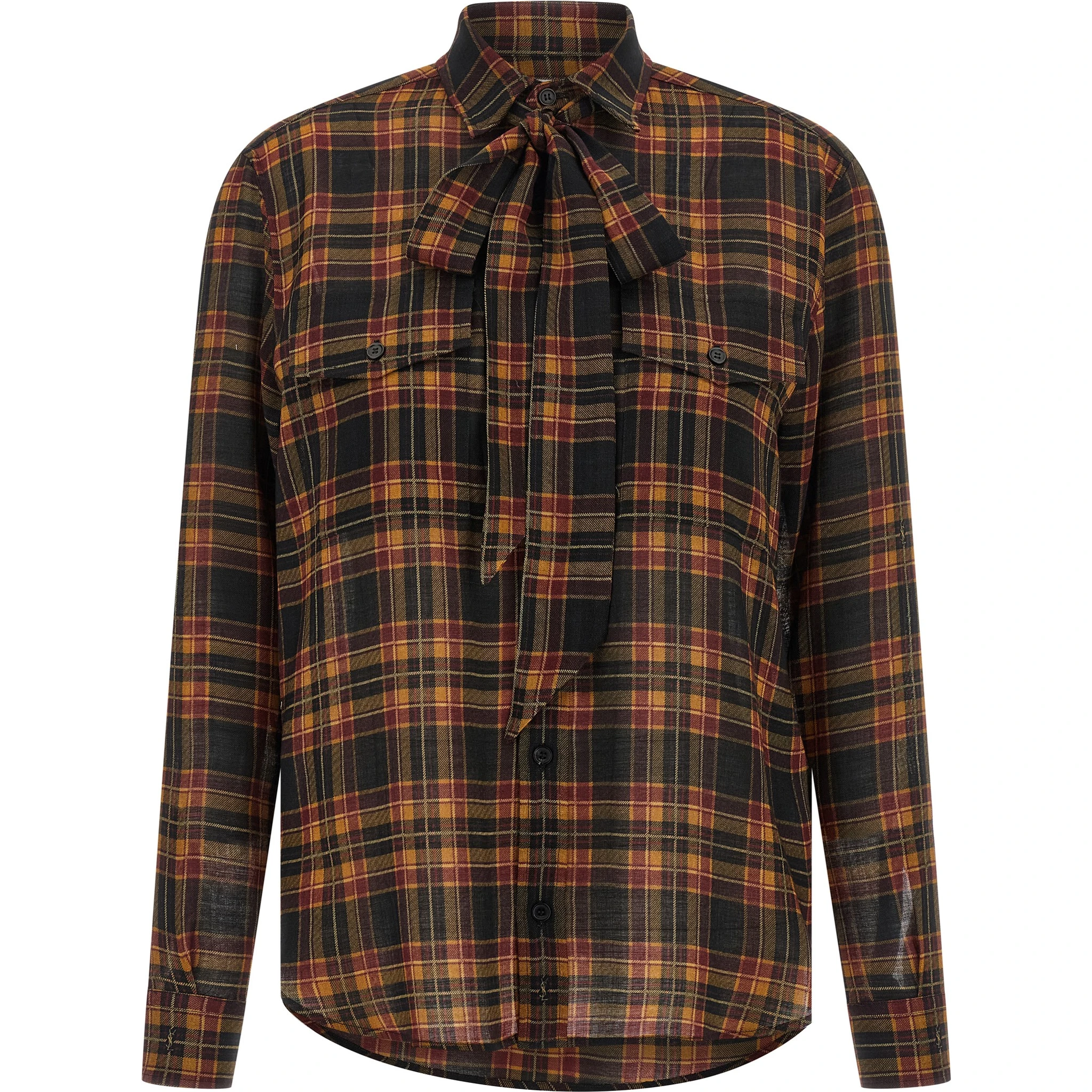 Multicolor Wool Blouse