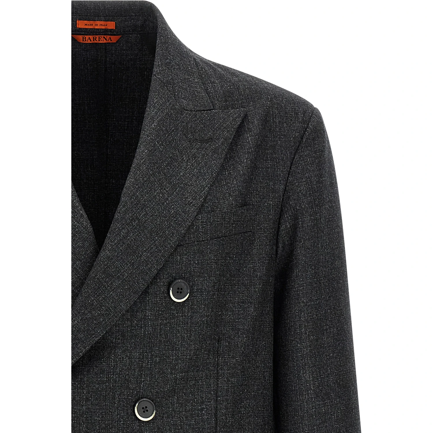 Gray Virgin Wool Blazer