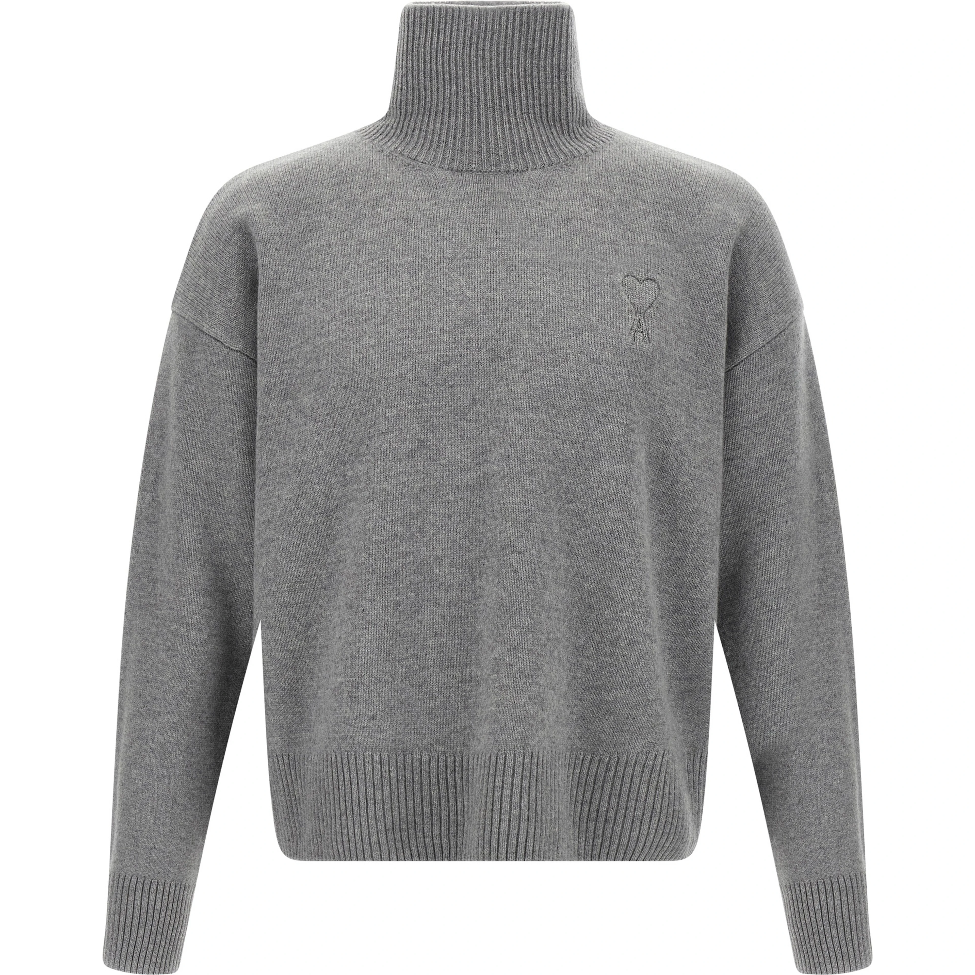 Gray Wool Cardigan