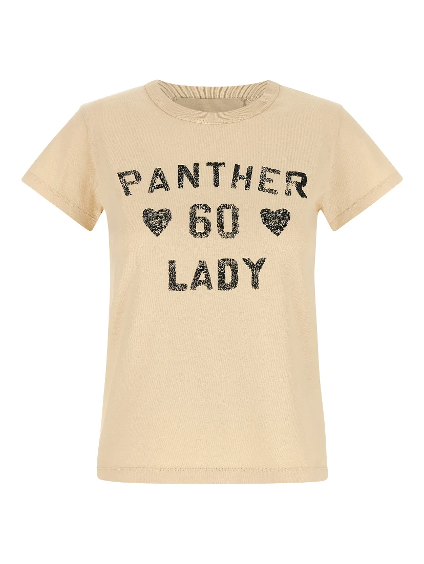Beige Cotton T-Shirt