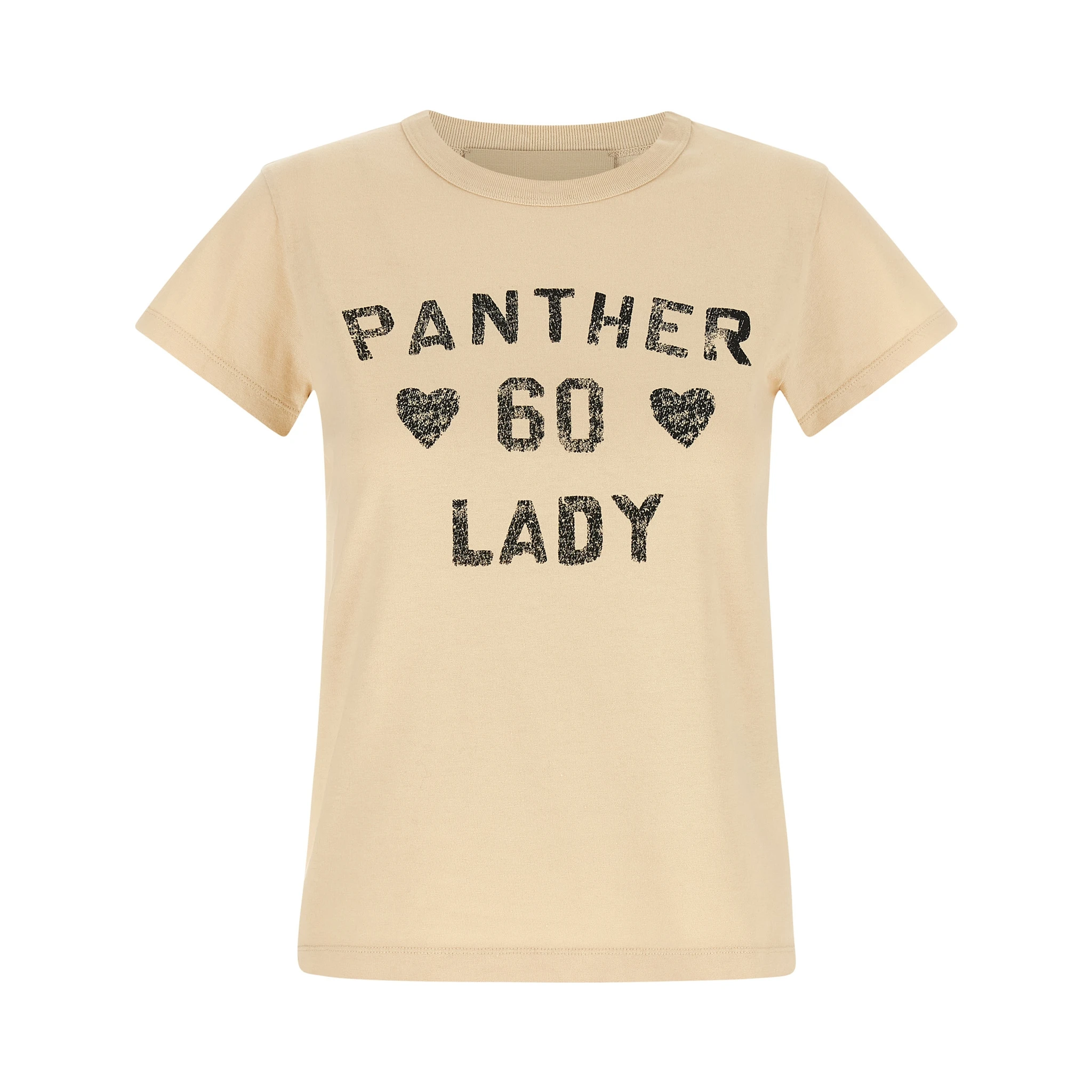 Beige Cotton T-Shirt