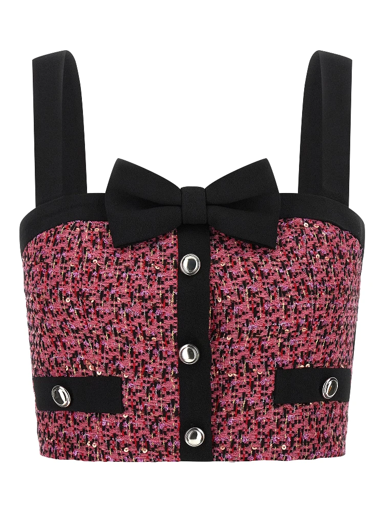 Multicolor Polyamide Tank Tops