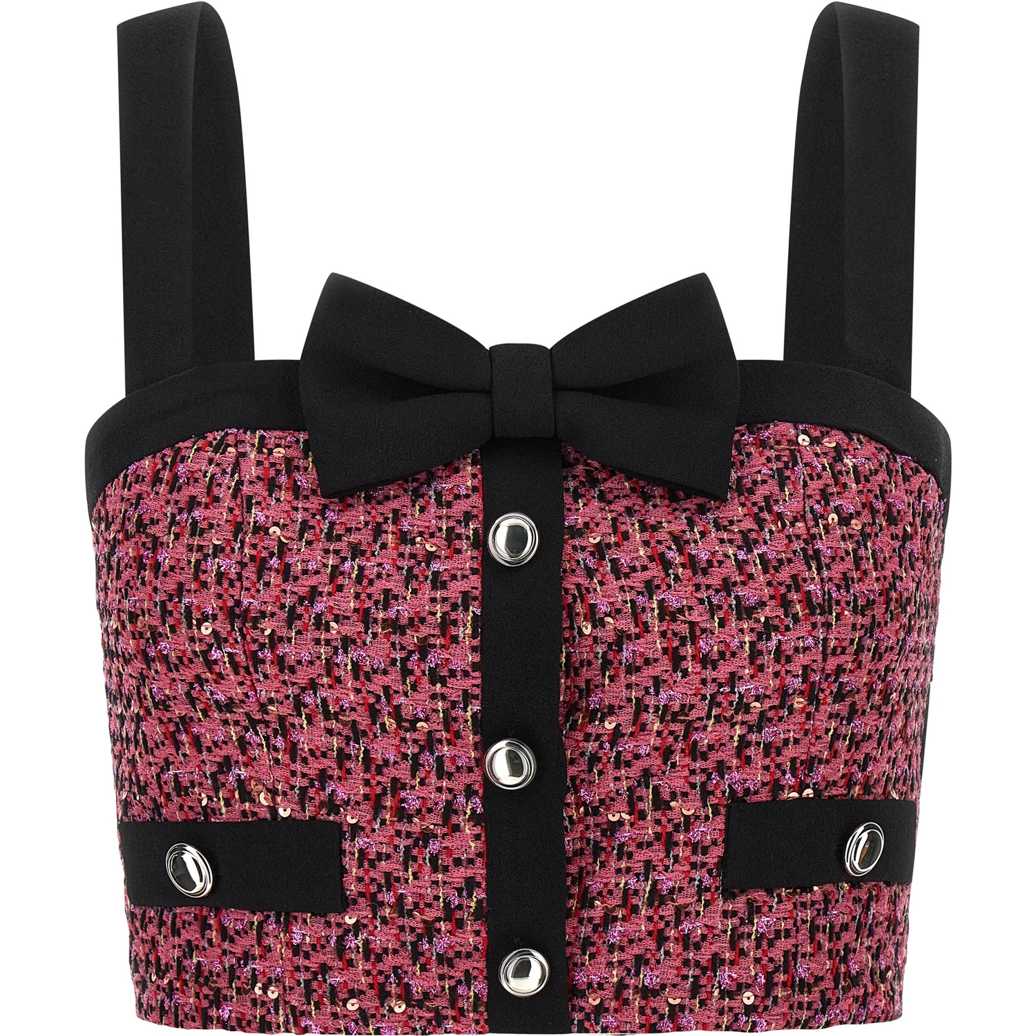 Multicolor Polyamide Tank Tops
