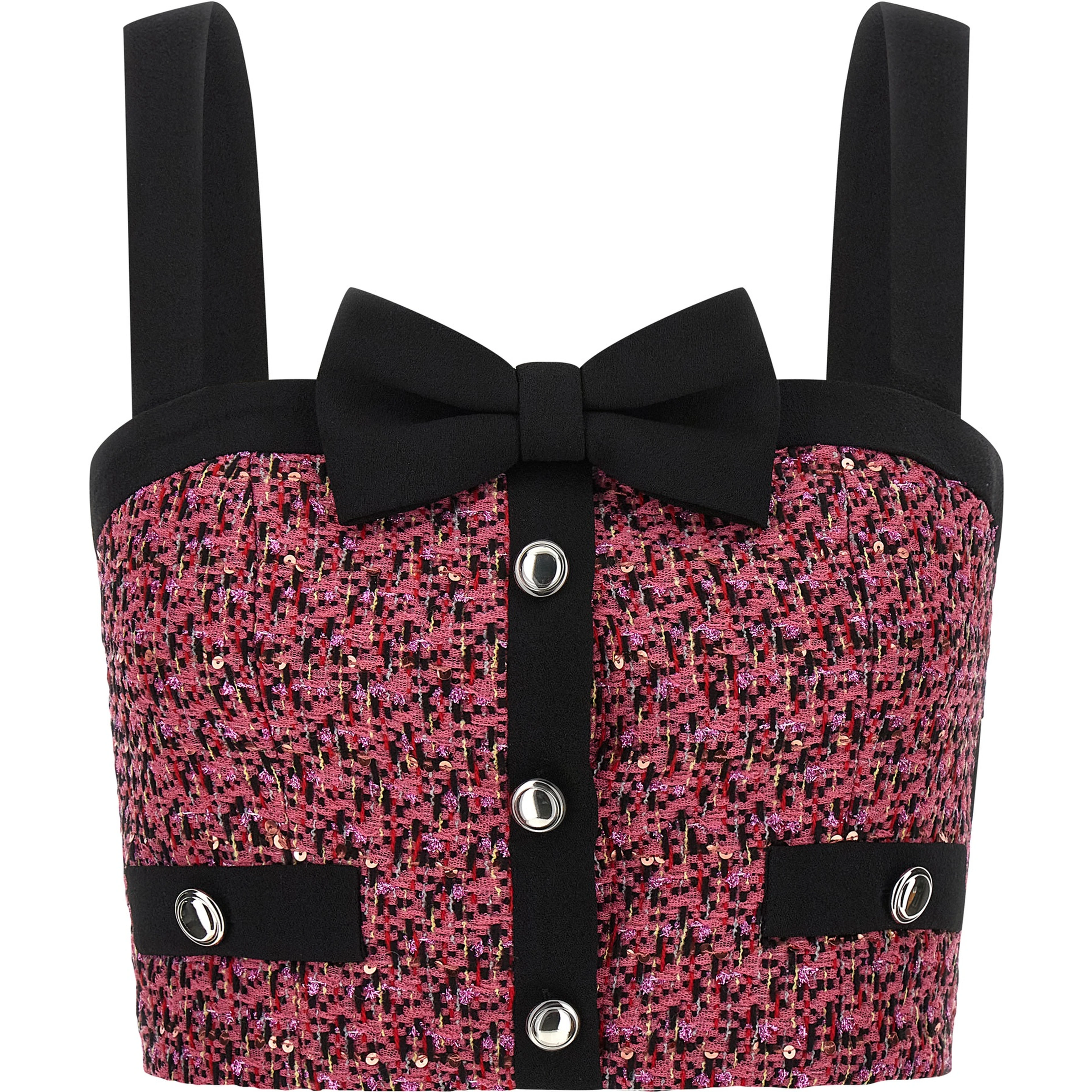 Multicolor Polyamide Tank Tops