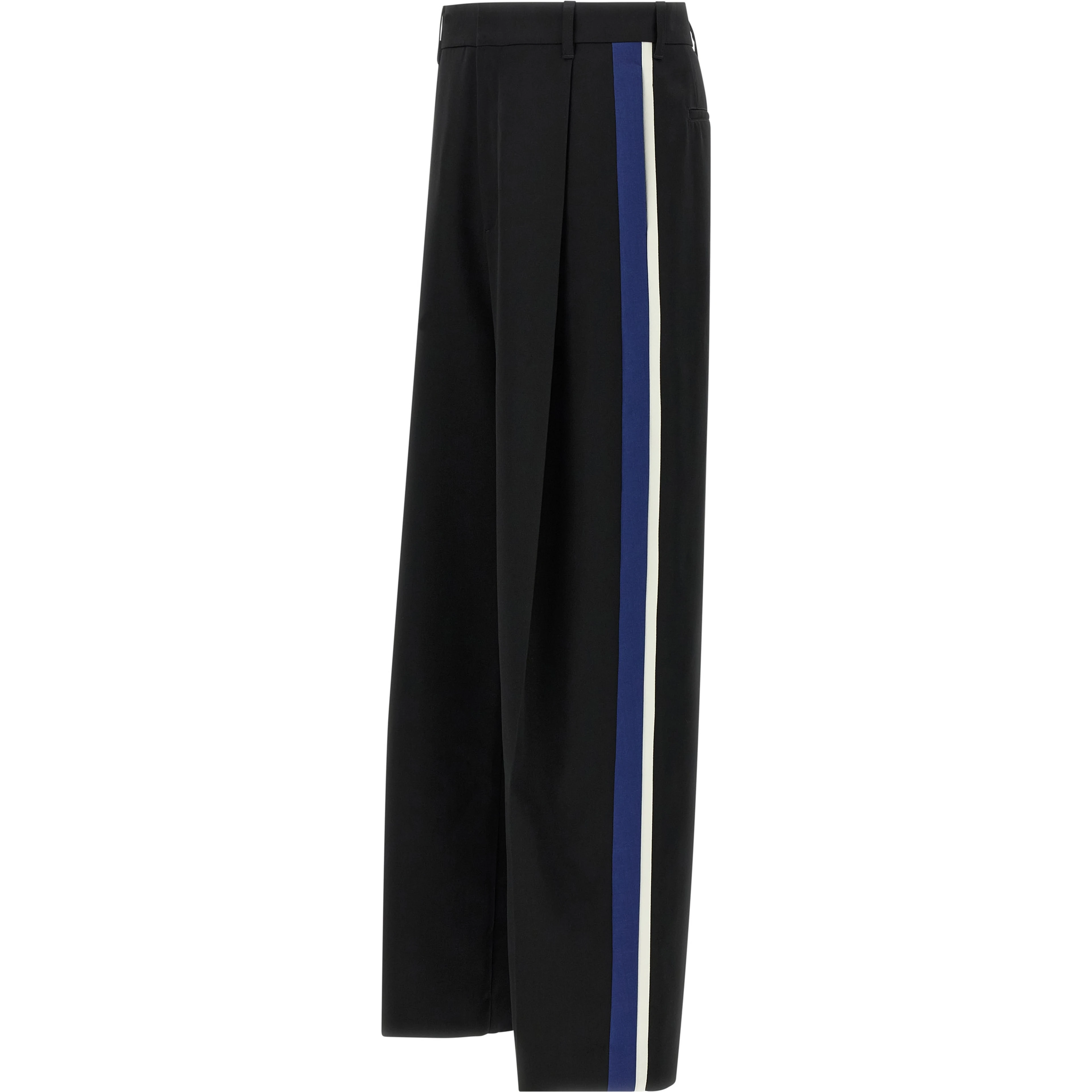 Black Virgin Wool Dress Pants
