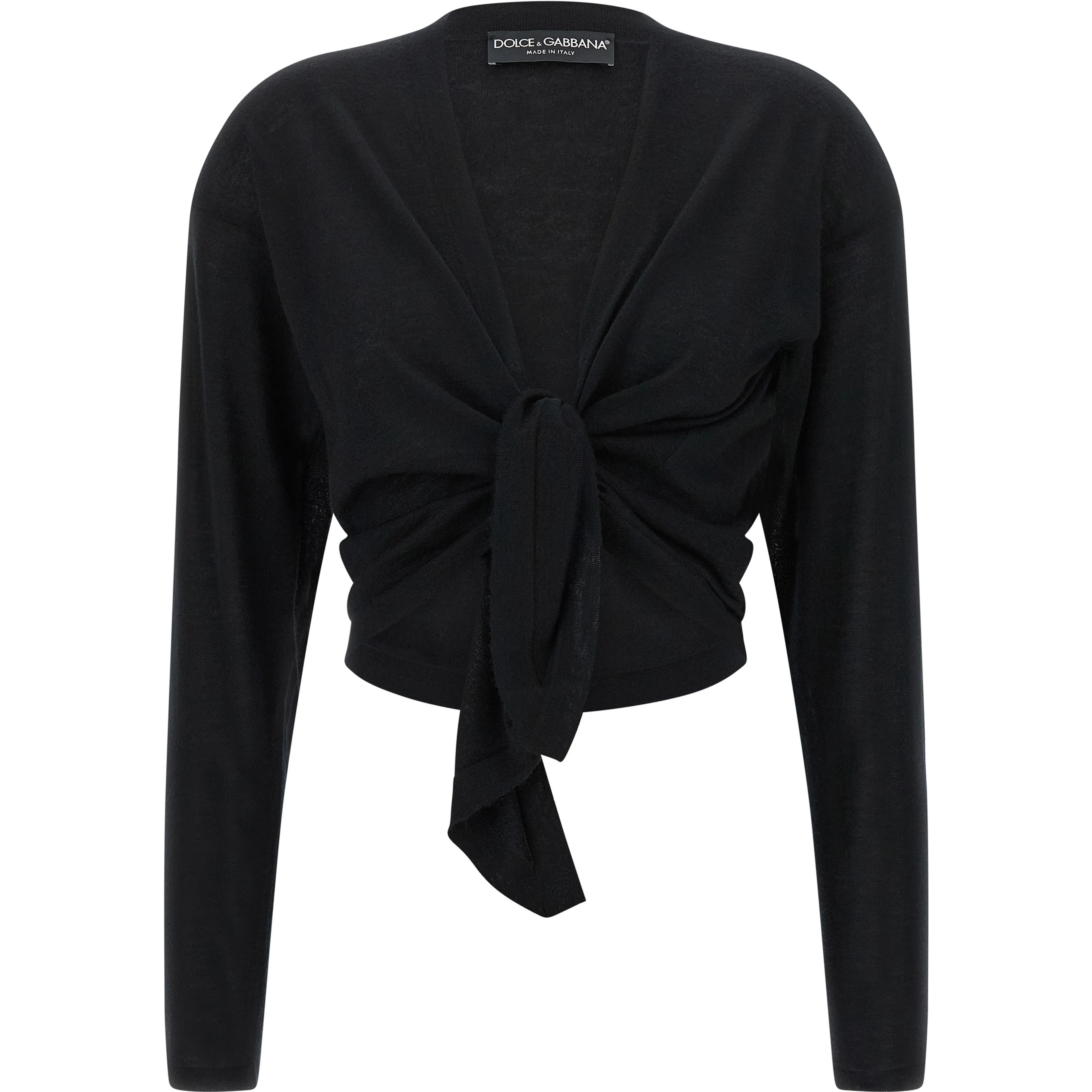 Black Cashmere Cardigan