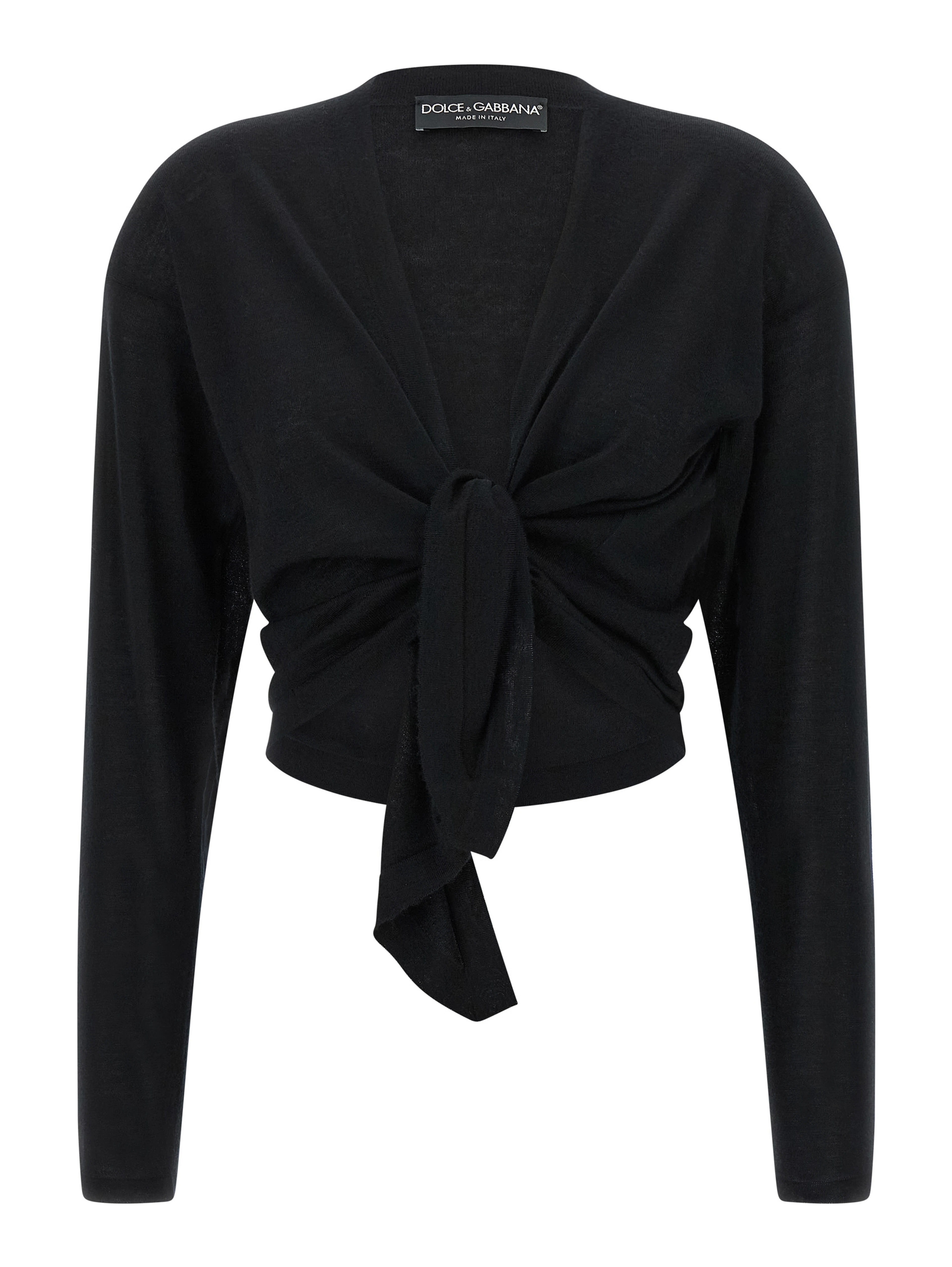 Black Cashmere Cardigan