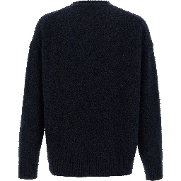 Blue Merino Wool Cardigan