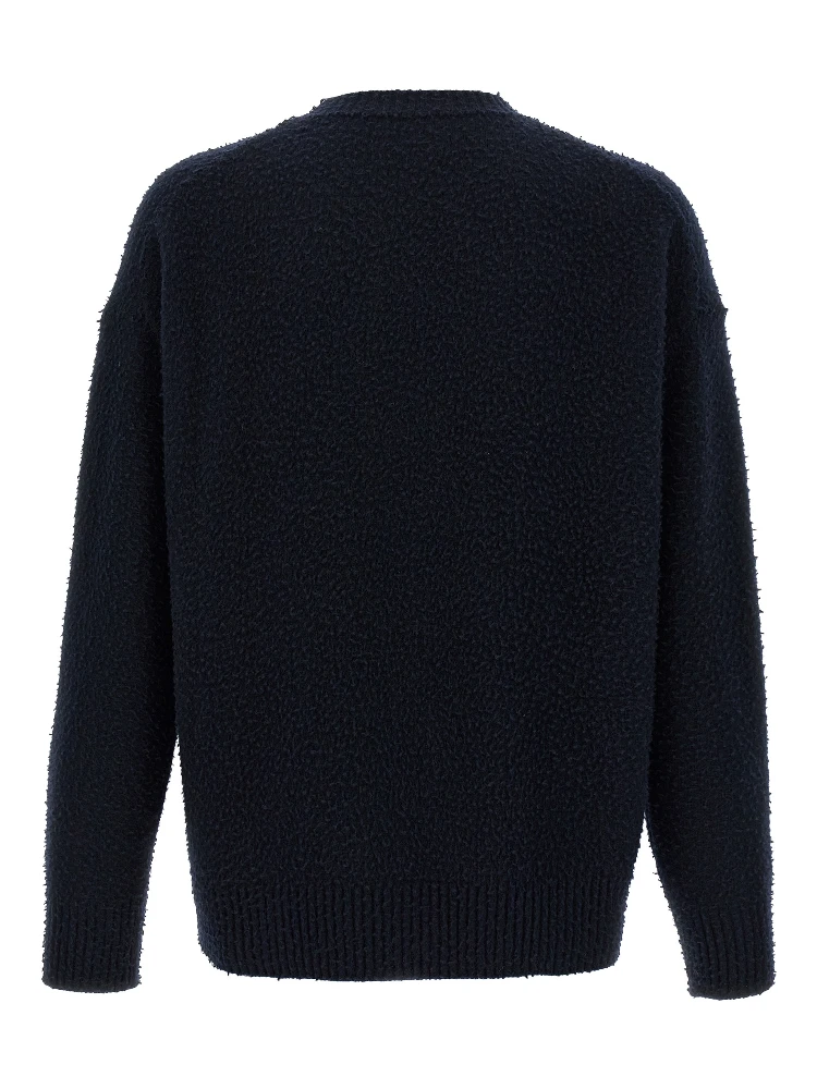 Blue Merino Wool Cardigan alternative