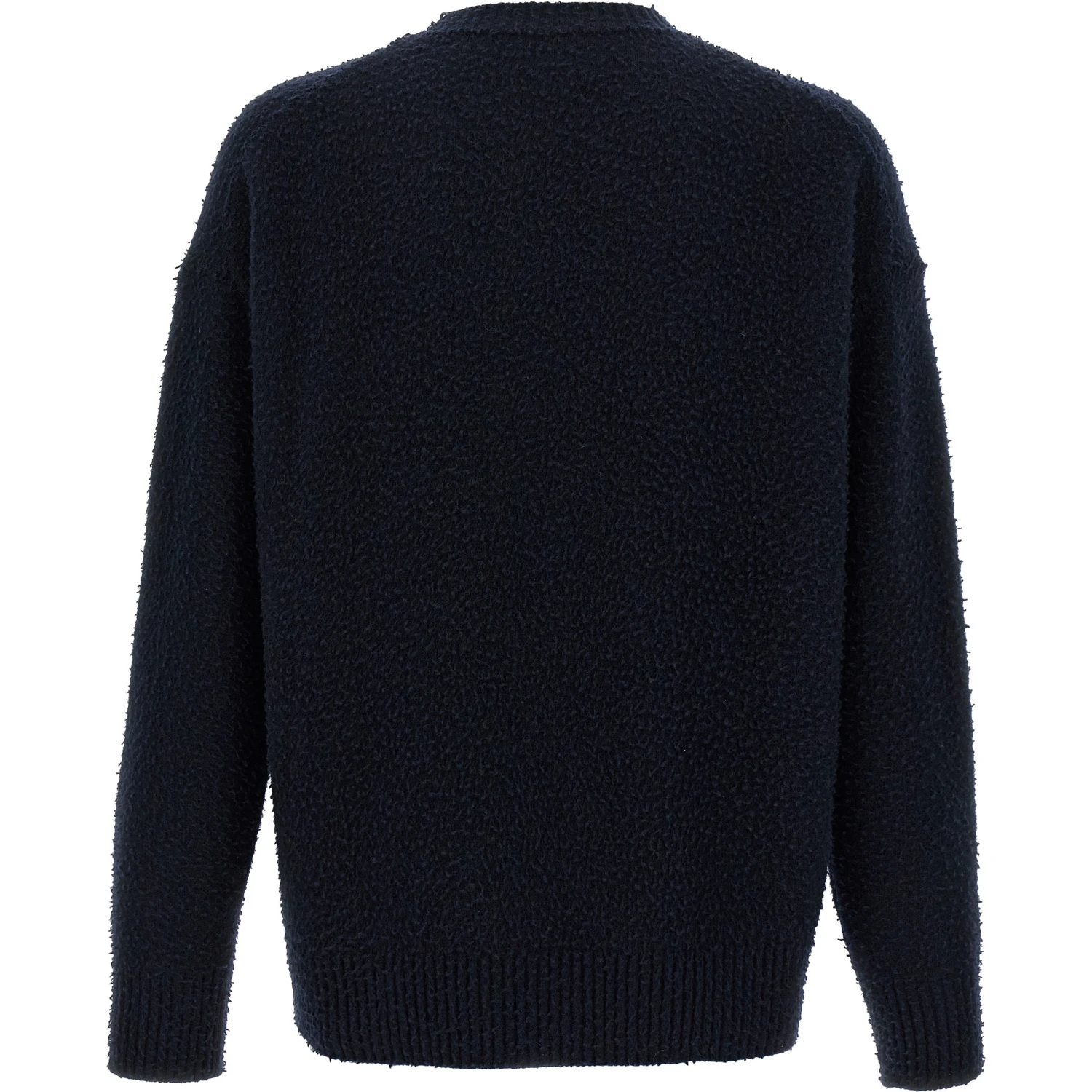 Blue Merino Wool Cardigan