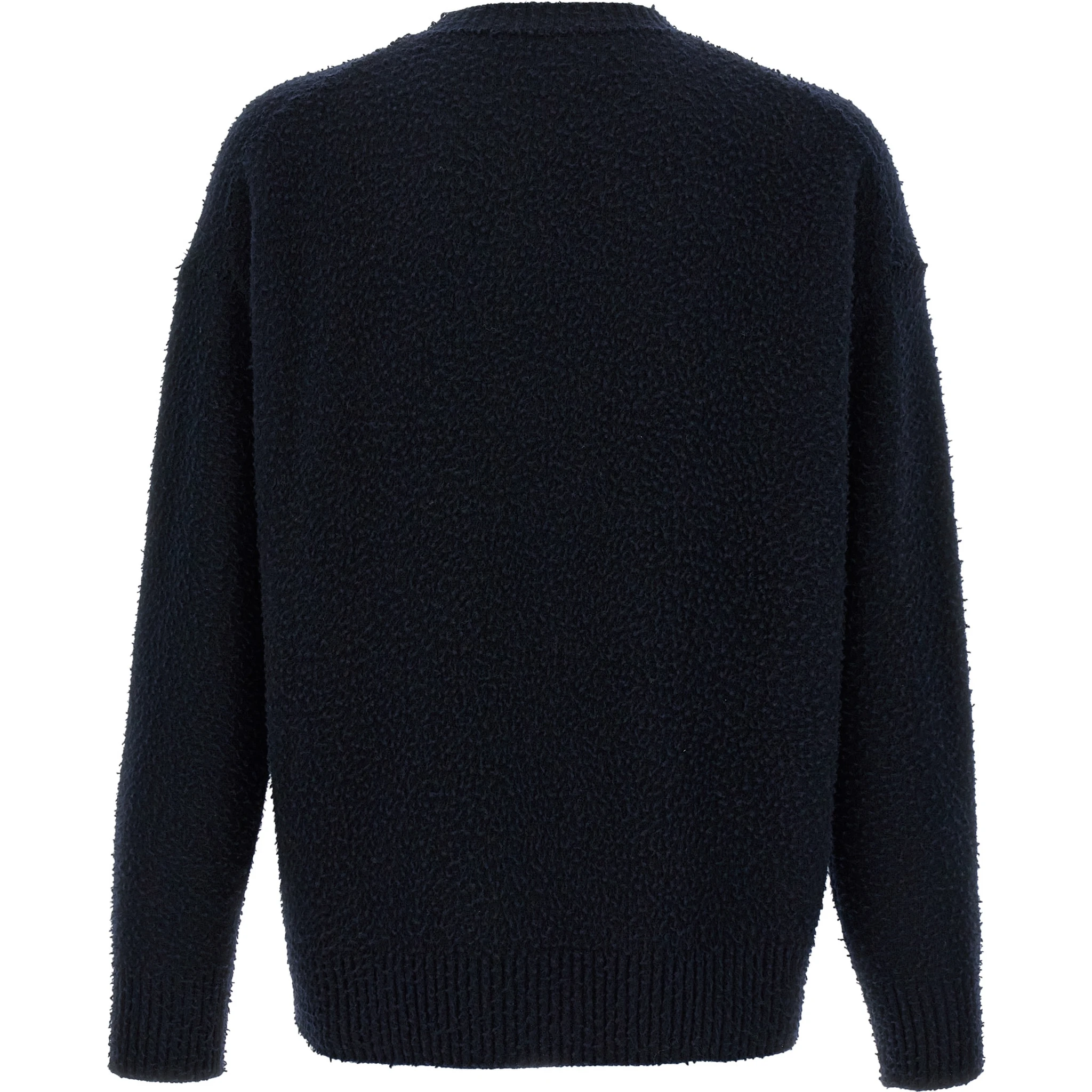 Blue Merino Wool Cardigan