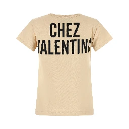 Beige Cotton T-Shirt