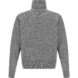 Gray Wool Cardigan