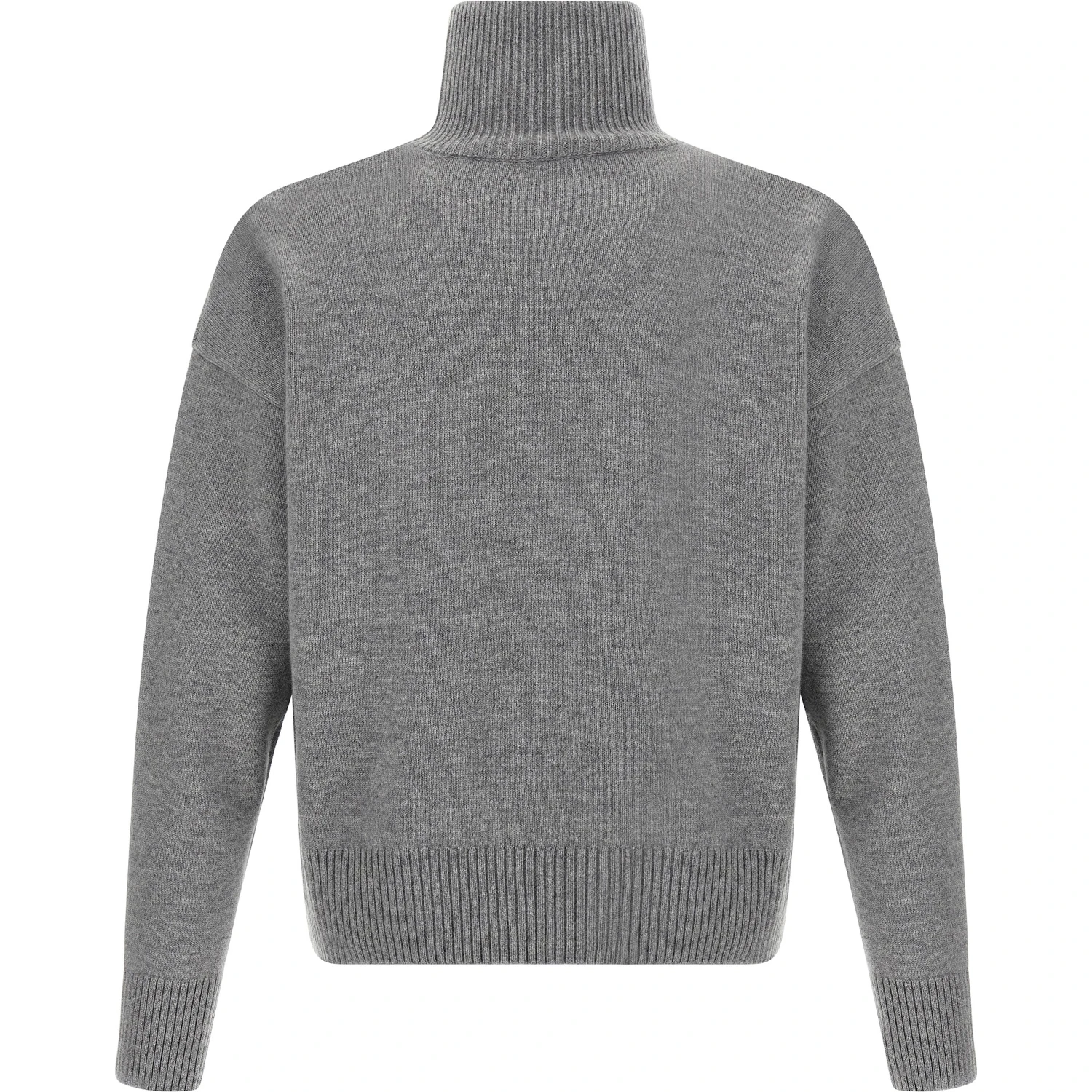 Gray Wool Cardigan