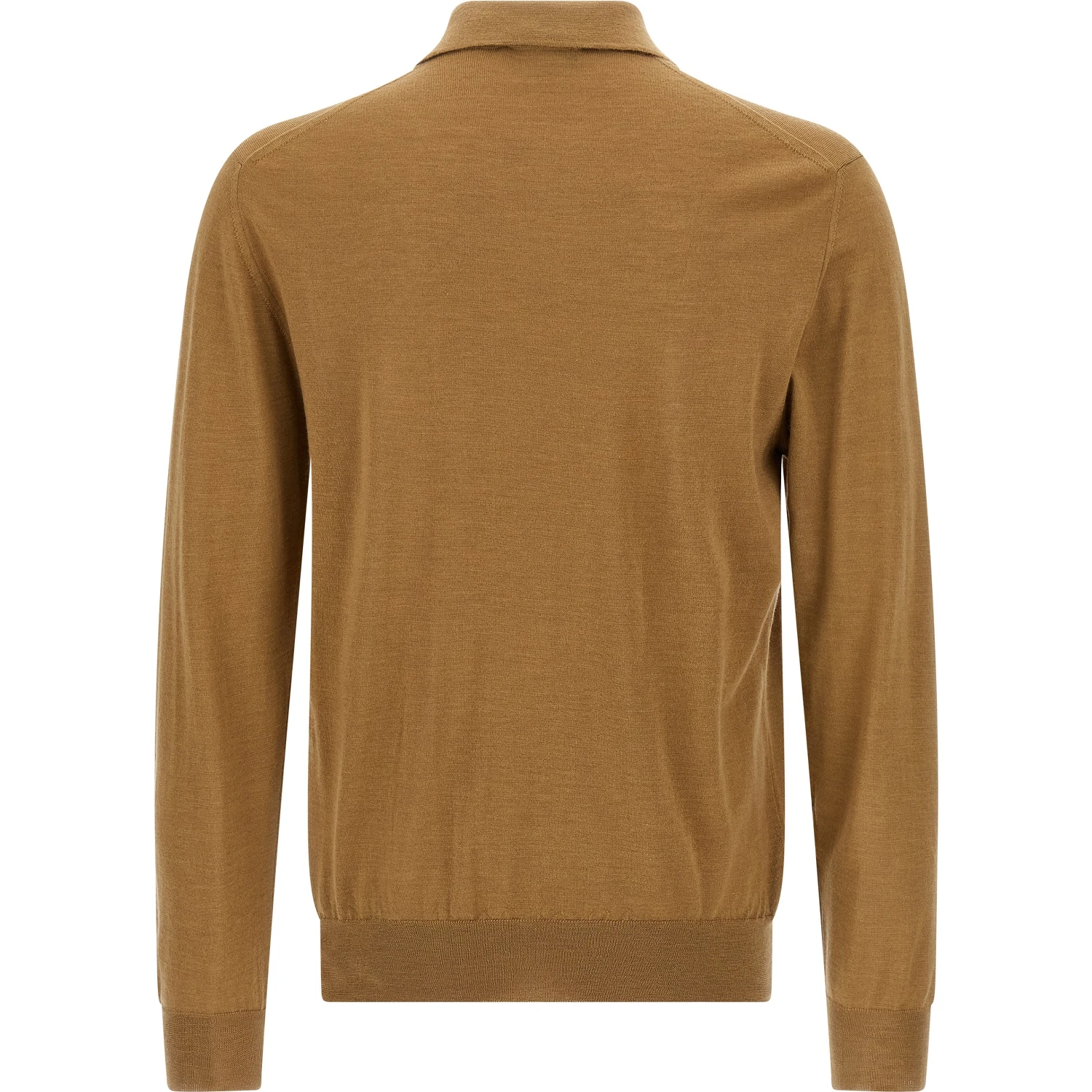 Beige Cashmere Polo Shirt