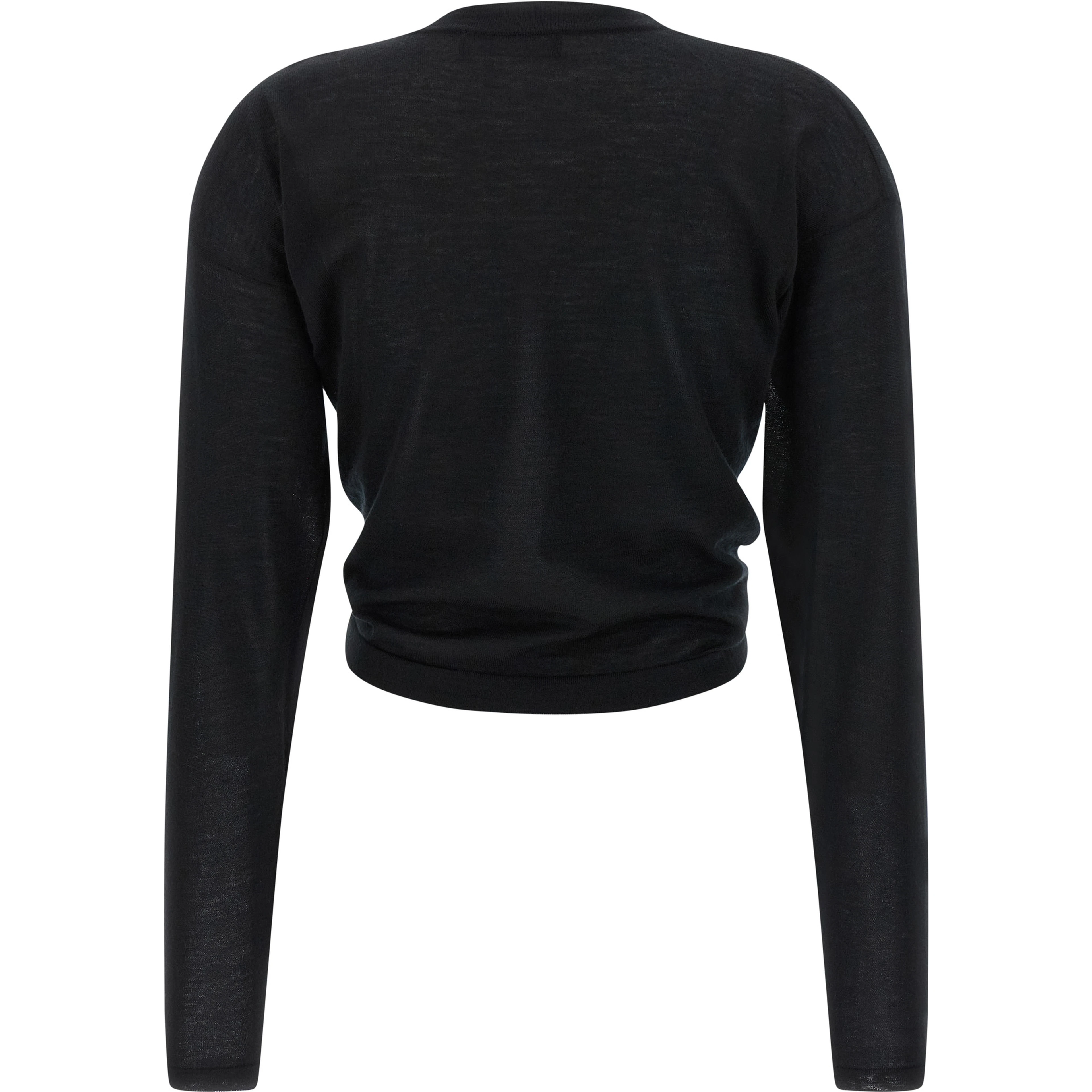 Black Cashmere Cardigan