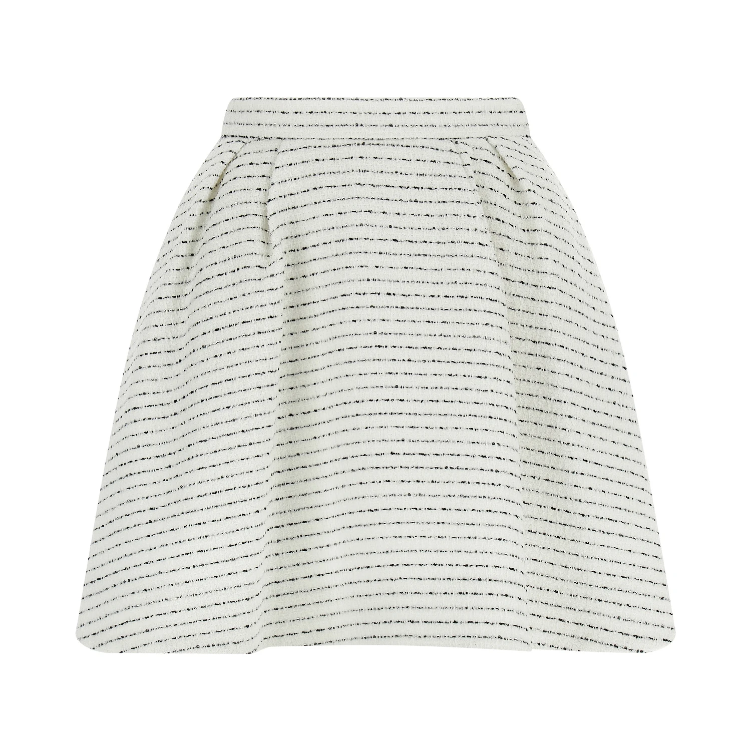 White Polyamide Long Skirt
