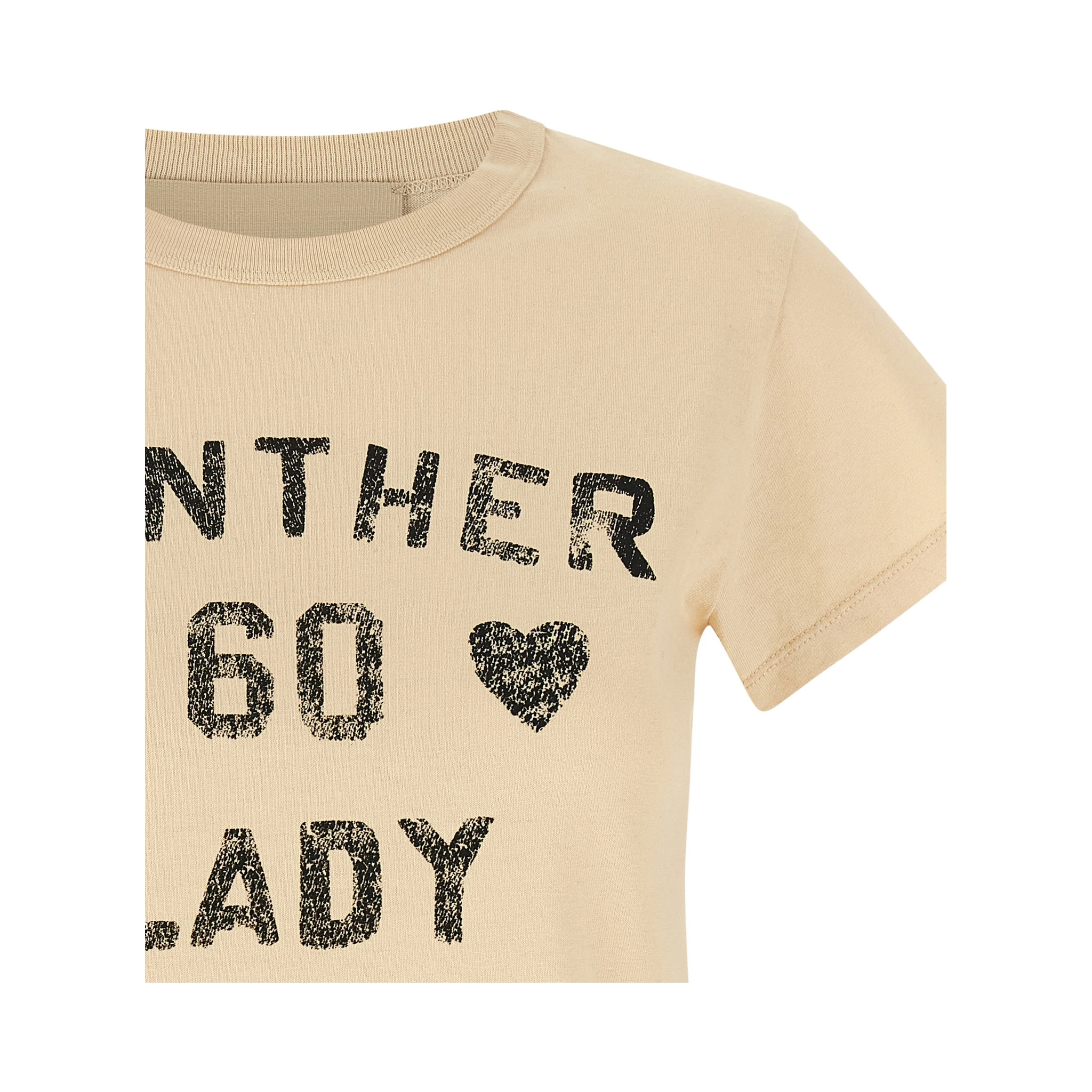 Beige Cotton T-Shirt