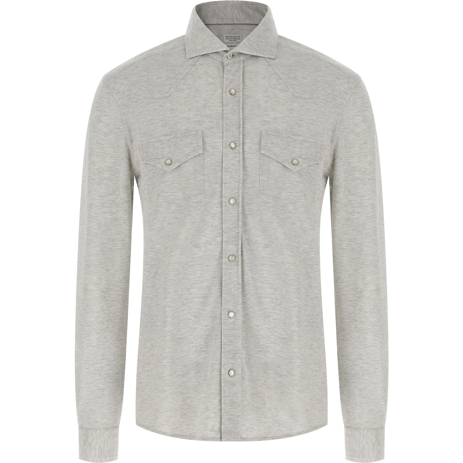 Gray Cotton Blouse