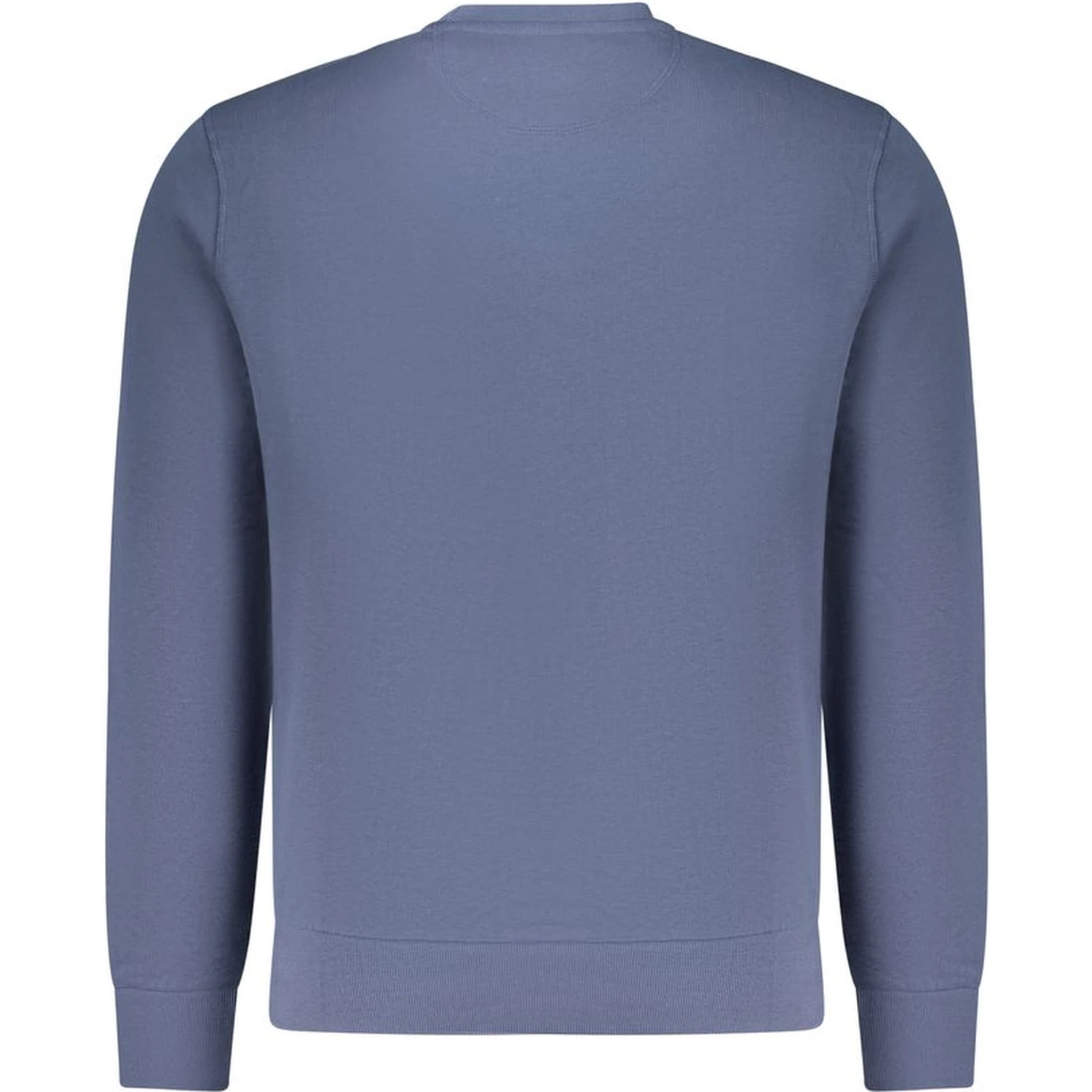 Blue Cotton Men Sweatshirt
