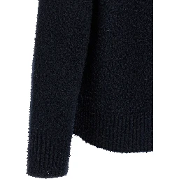 Blue Merino Wool Cardigan
