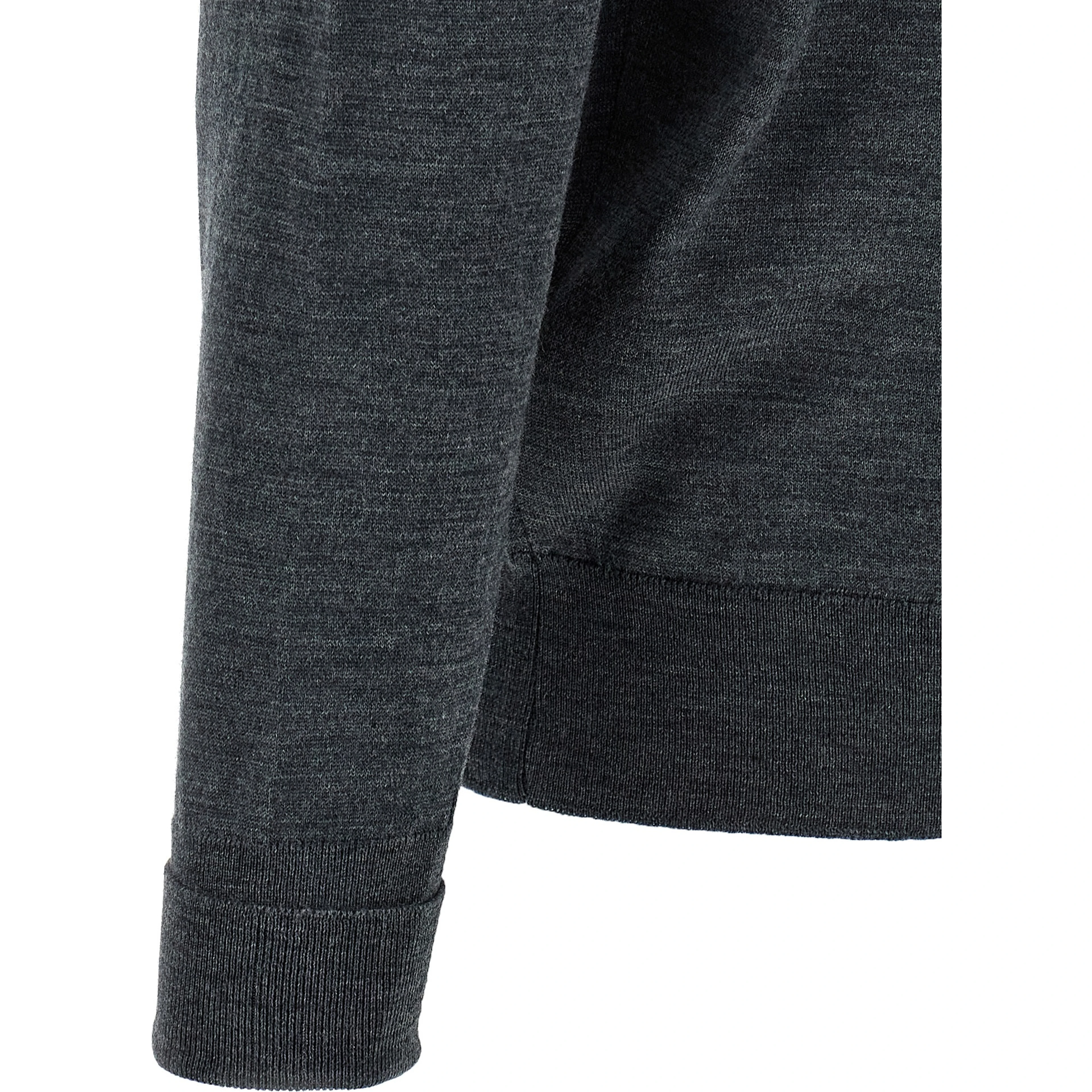Brown Merino Wool Cardigan