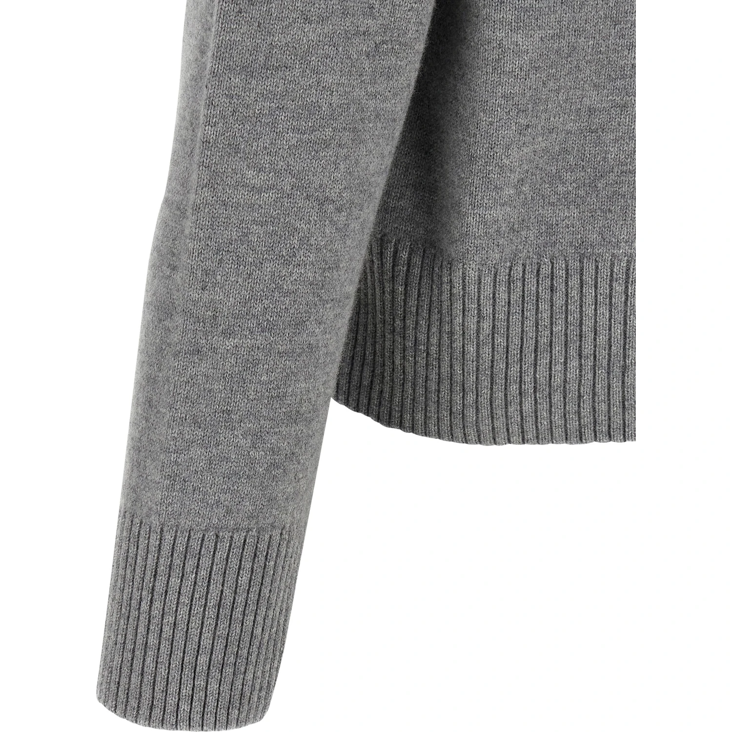 Gray Wool Cardigan