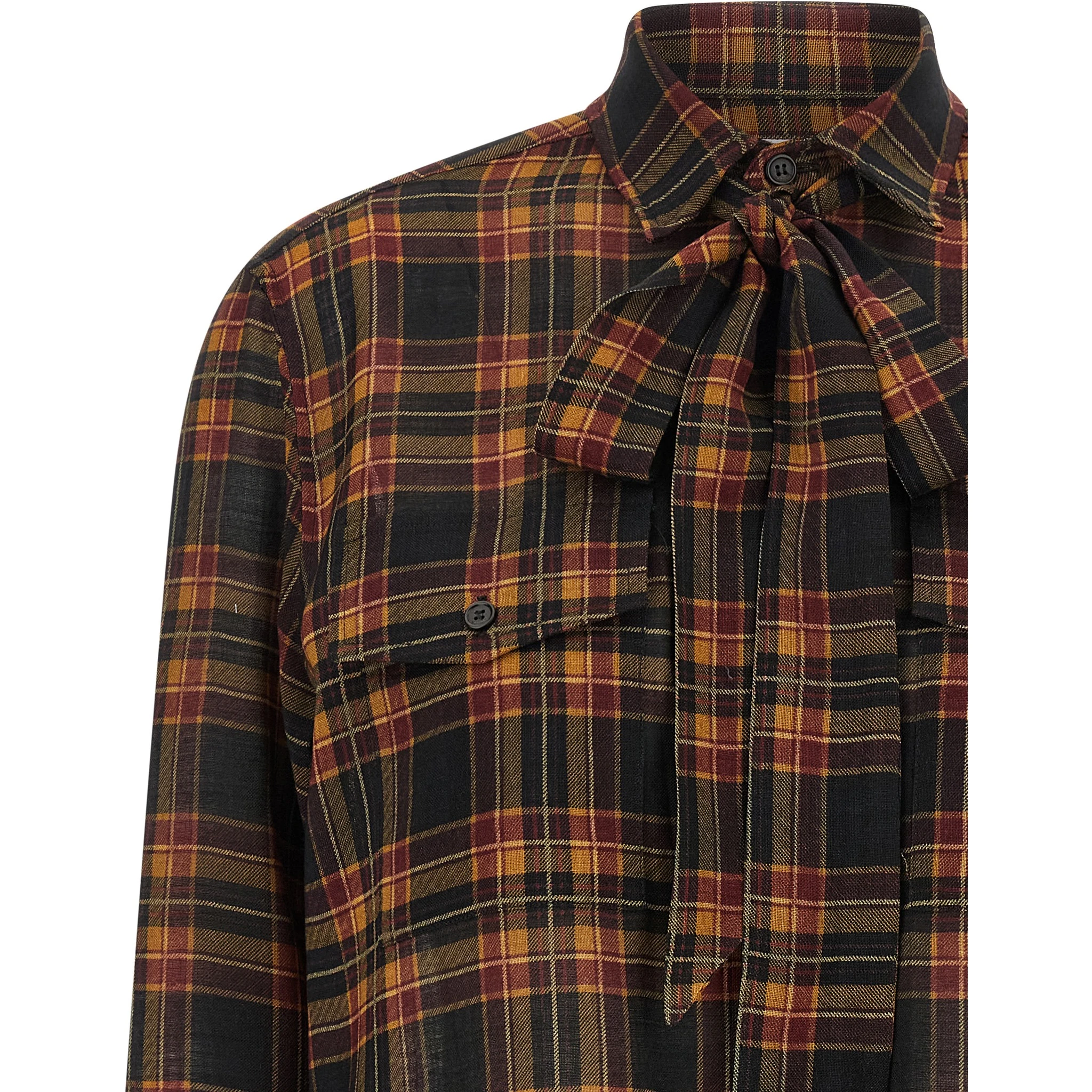 Multicolor Wool Blouse