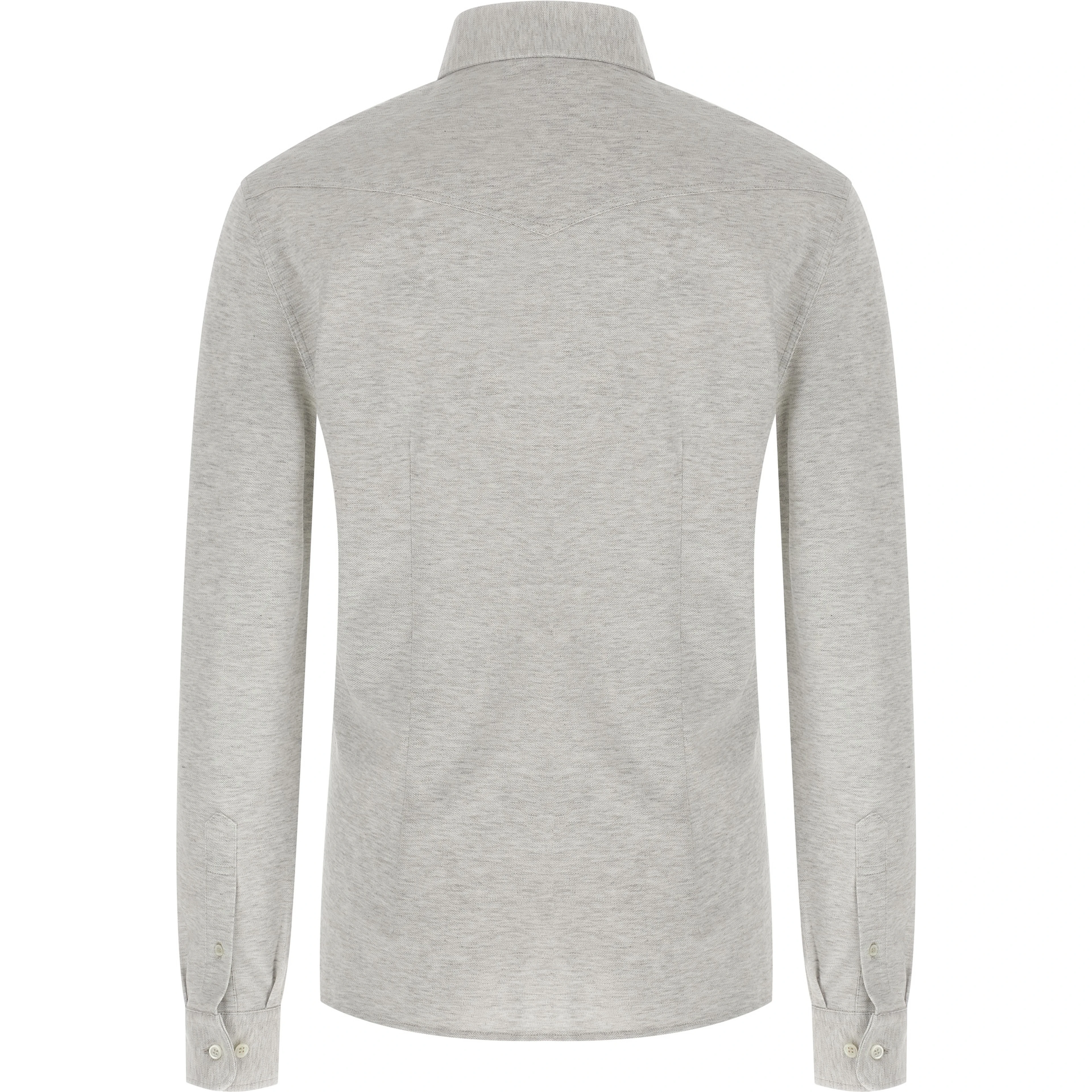Gray Cotton Blouse