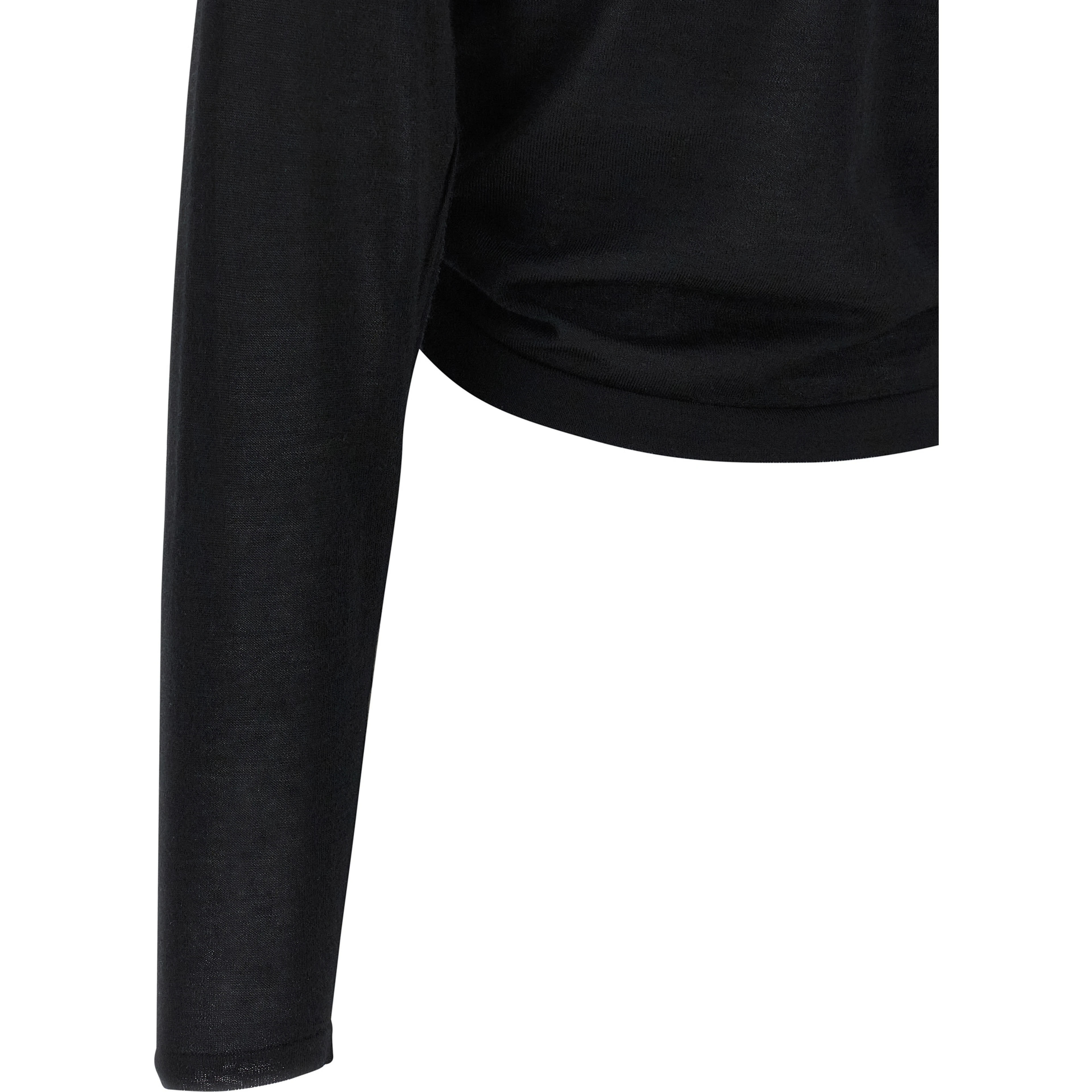Black Cashmere Cardigan