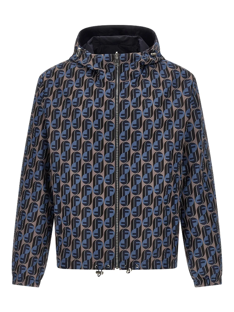 Blue Polyester Shell Jacket alternative