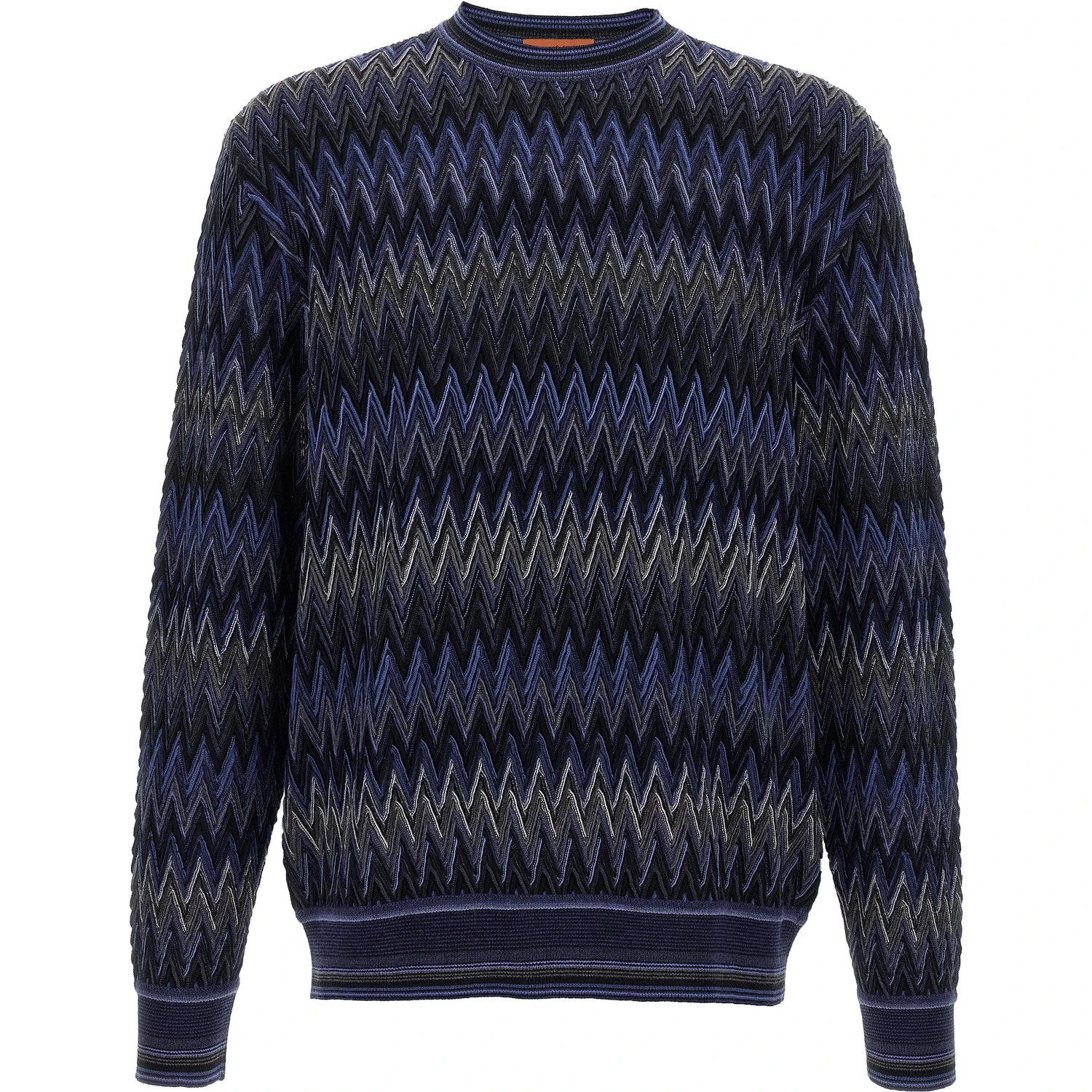 Blue Wool Cardigan