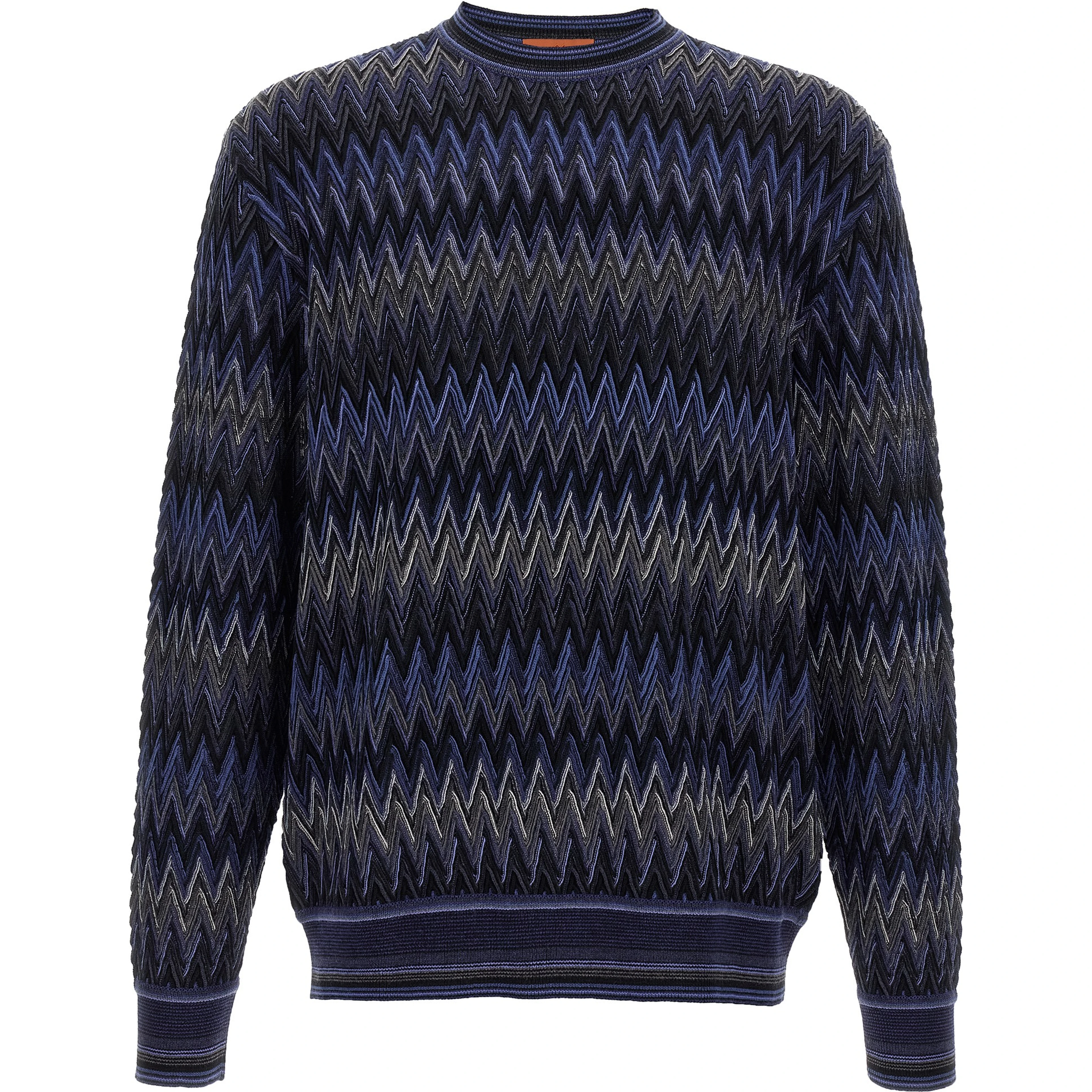 Blue Wool Cardigan