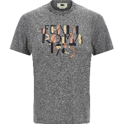 Gray Cotton T-Shirt